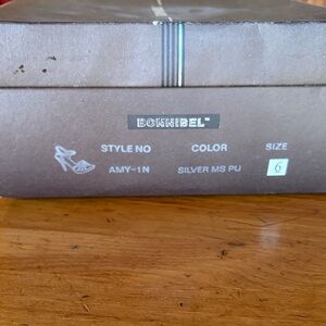 Bonnibel Metallic Silver Heels